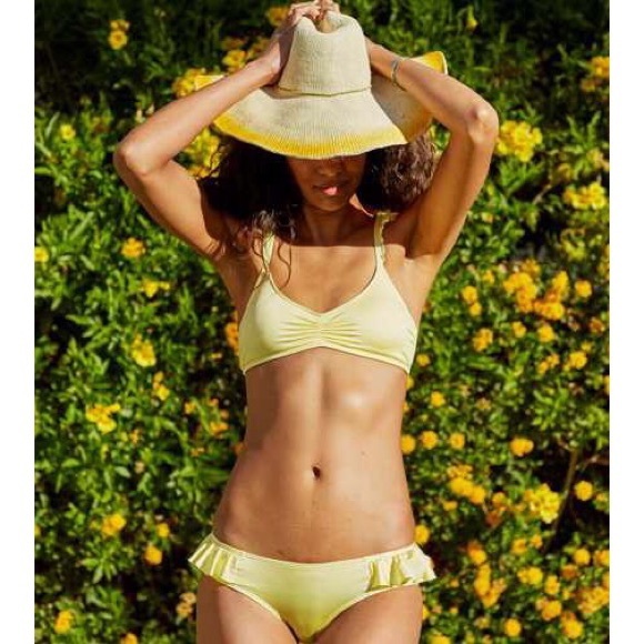 aerie yellow bikini